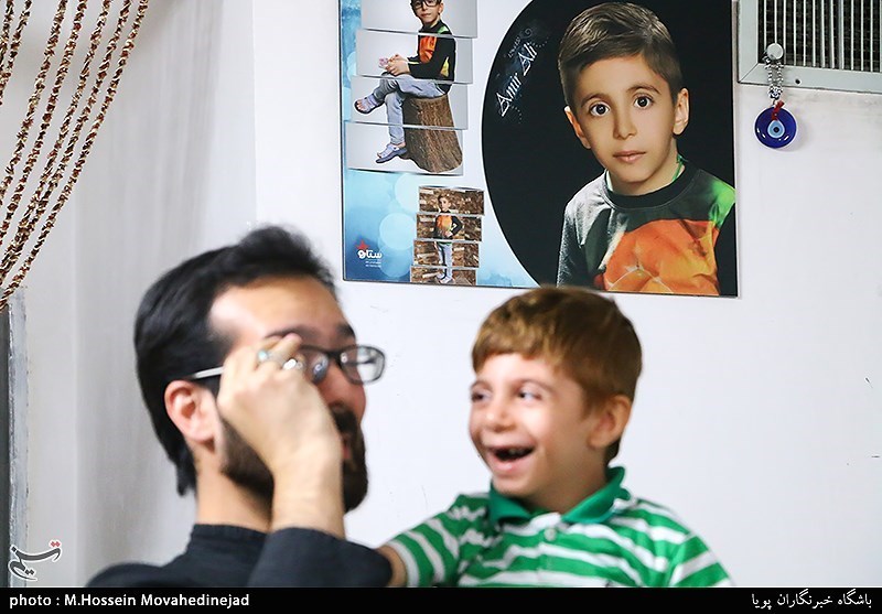 امیرعلی کودک 6 ساله‌ای که نیازمند عمل پیوند مغز استخوان است