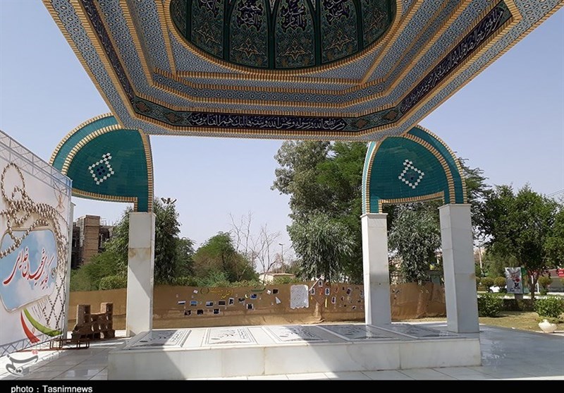 شهدای گمنام دانشگاه علوم پزشکی جندی شاپور اهواز 