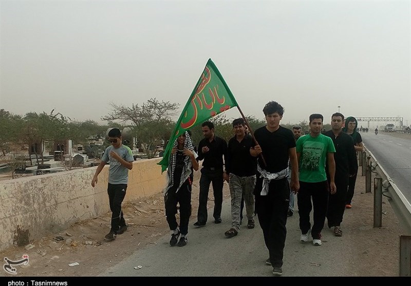 پیاده روی اربعین در طریق‌الحسین(ع)