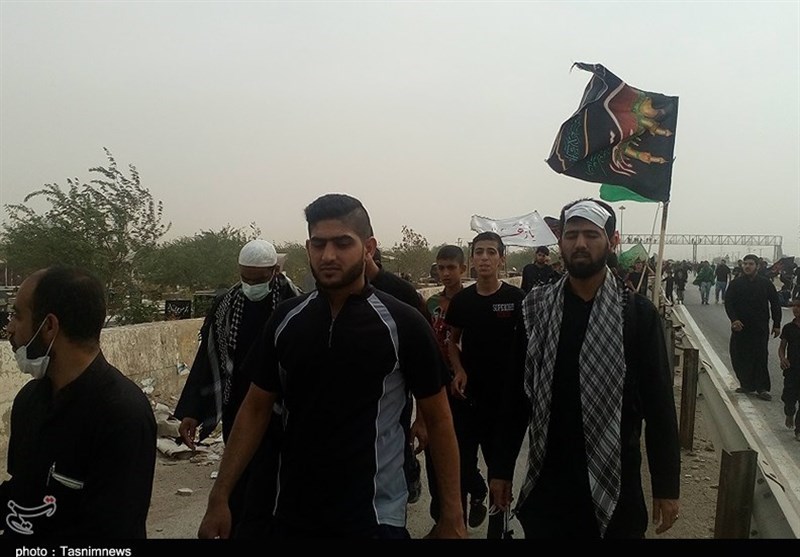 پیاده روی اربعین در طریق‌الحسین(ع) 