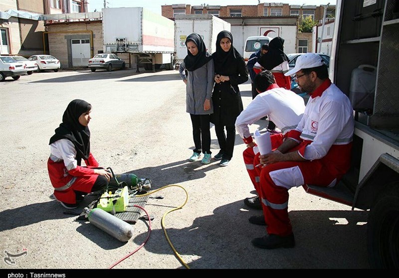 آزمون هلال احمر خراسان شمالی