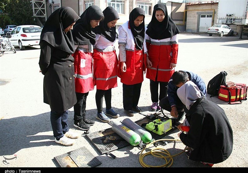 آزمون هلال احمر خراسان شمالی