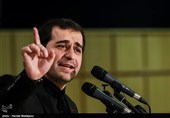 شعرخوانی حمیدرضا برقعی در گردهمایی دست‌اندرکاران مراسم اربعین حسینی(ع)