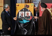حجت‌الاسلام سیدعلی قاضی عسگر نماینده ولی فقیه و سرپرست حجاج ایرانی و عبدالرضا رحمانی فضلی وزیر کشور در گردهمایی دست‌اندرکاران مراسم اربعین حسینی(ع)