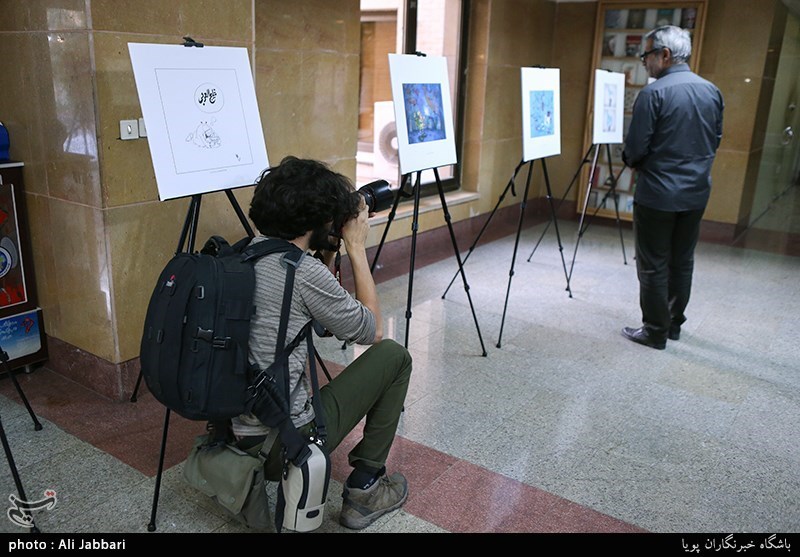 افتتاح نمایشگاه کاریکاتور خلیج همیشه فارس