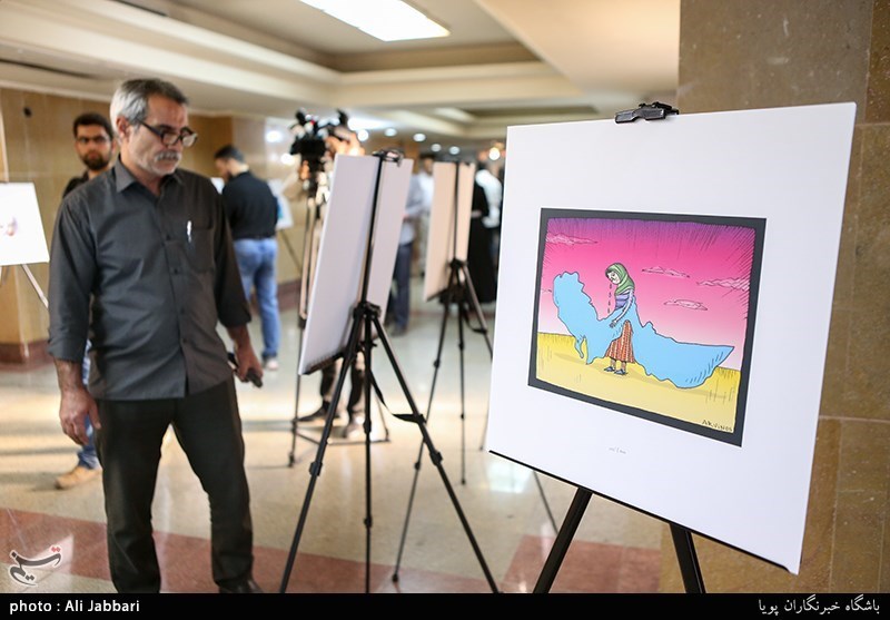 افتتاح نمایشگاه کاریکاتور خلیج همیشه فارس