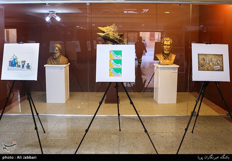 افتتاح نمایشگاه کاریکاتور خلیج همیشه فارس