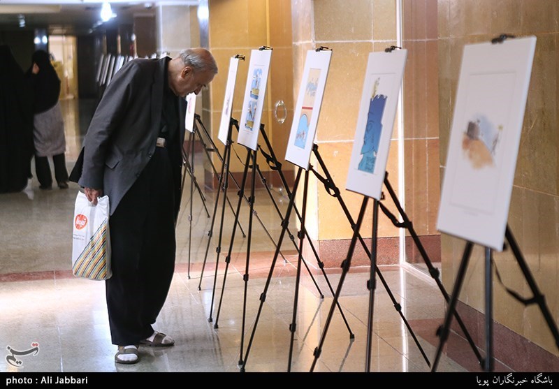 افتتاح نمایشگاه کاریکاتور خلیج همیشه فارس