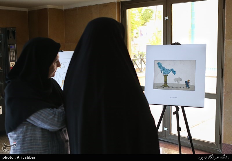 افتتاح نمایشگاه کاریکاتور خلیج همیشه فارس