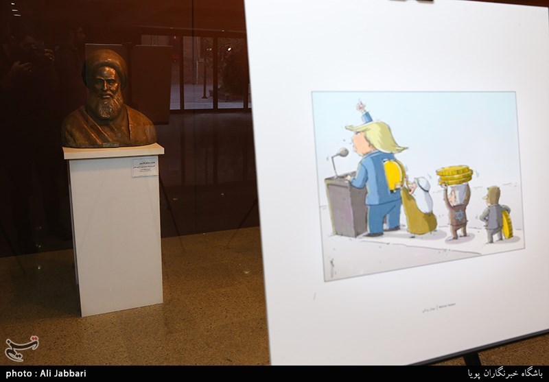افتتاح نمایشگاه کاریکاتور خلیج همیشه فارس
