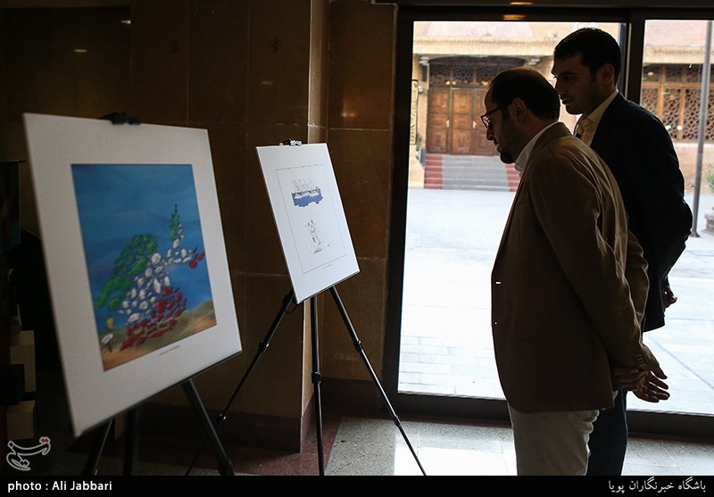 افتتاح نمایشگاه کاریکاتور خلیج همیشه فارس