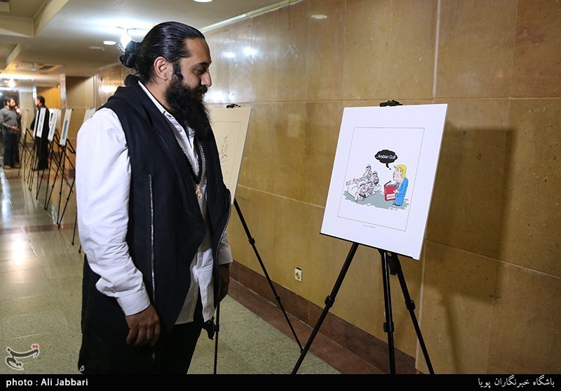افتتاح نمایشگاه کاریکاتور خلیج همیشه فارس