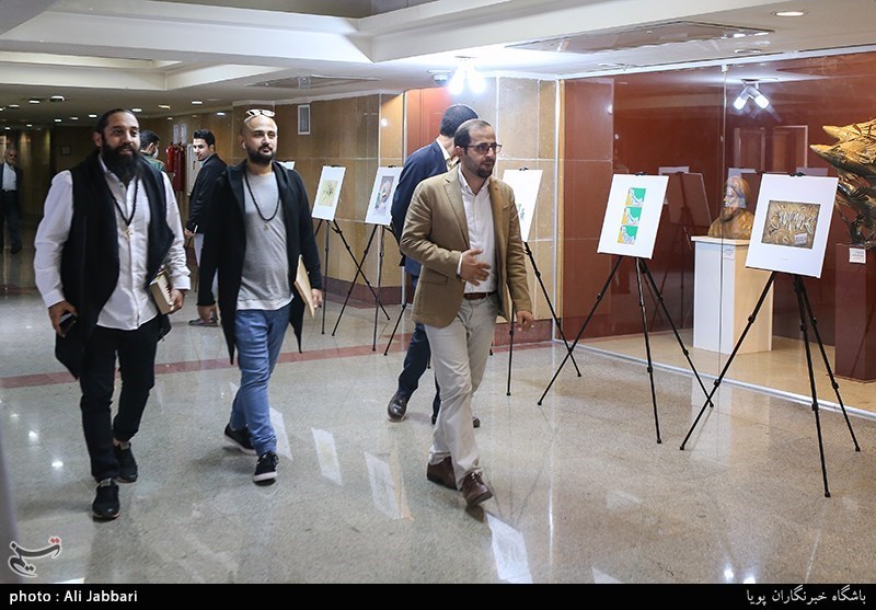 افتتاح نمایشگاه کاریکاتور خلیج همیشه فارس