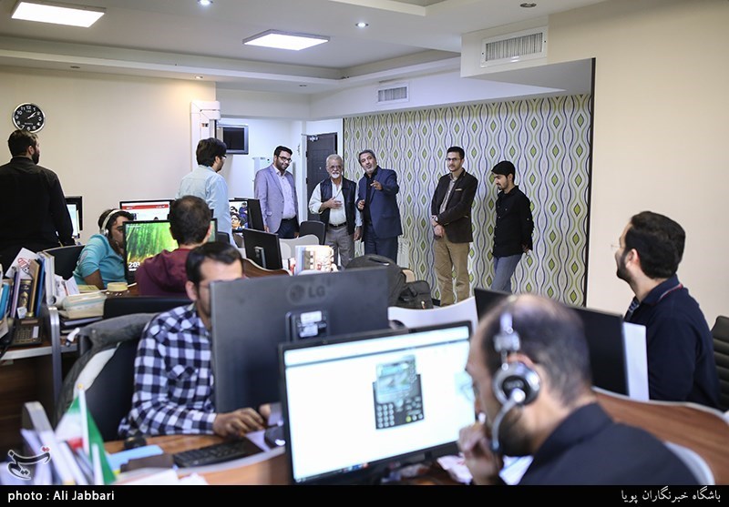 بازدید مهدی فخیم زاده از باشگاه خبرنگاران پویا