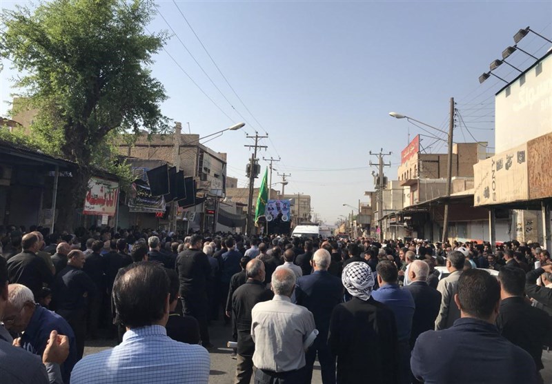 تشییع پیکر زنده‌یاد محمدعلی شیخ در شوشتر