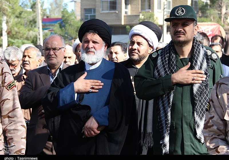 تشییع سه شهید گمنام در دامغان 27 مهر 96