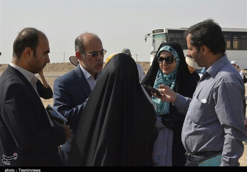 بازدید از پروژه مهار ریزگردهای داخلی استان خوزستان 