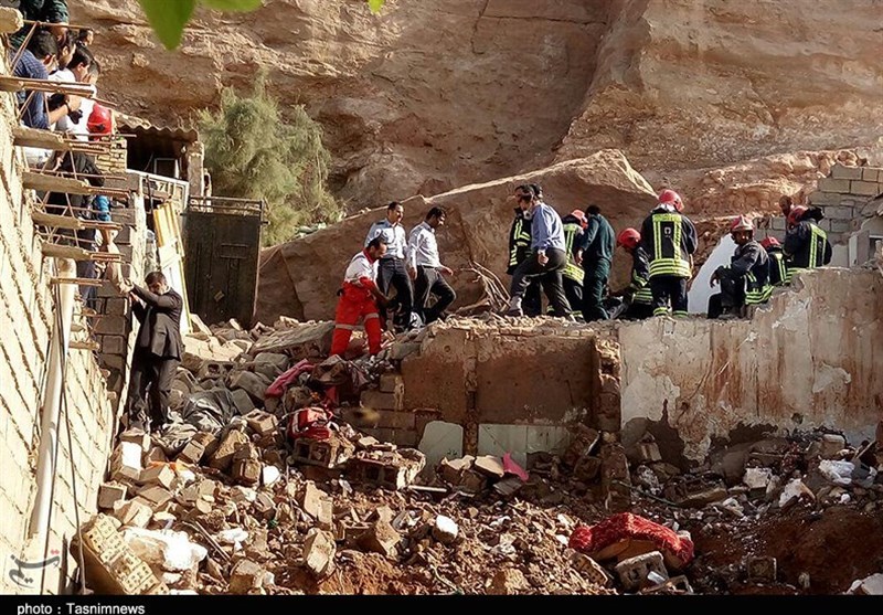 رانش کوه در منطقه منبع‌آب اهواز به روایت تصویر