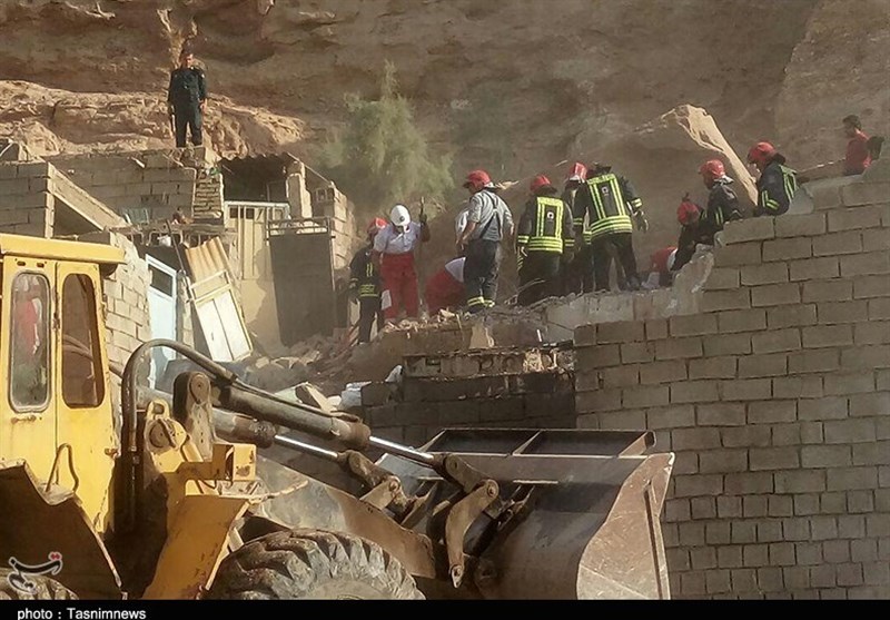 رانش کوه در منطقه منبع‌آب اهواز به روایت تصویر