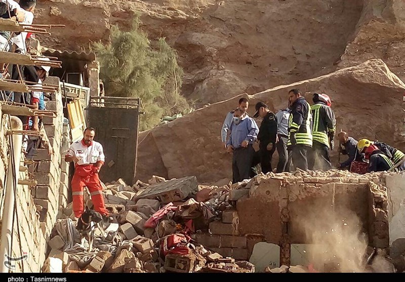 رانش کوه در منطقه منبع‌آب اهواز به روایت تصویر