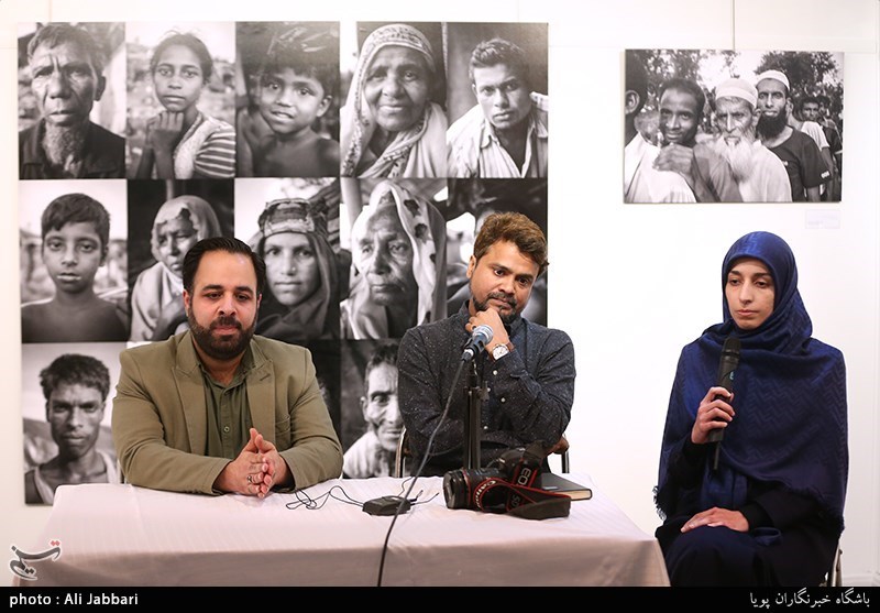 رونمایی تابلو یالثارات الحسین و نمایشگاه عکس میانمار و