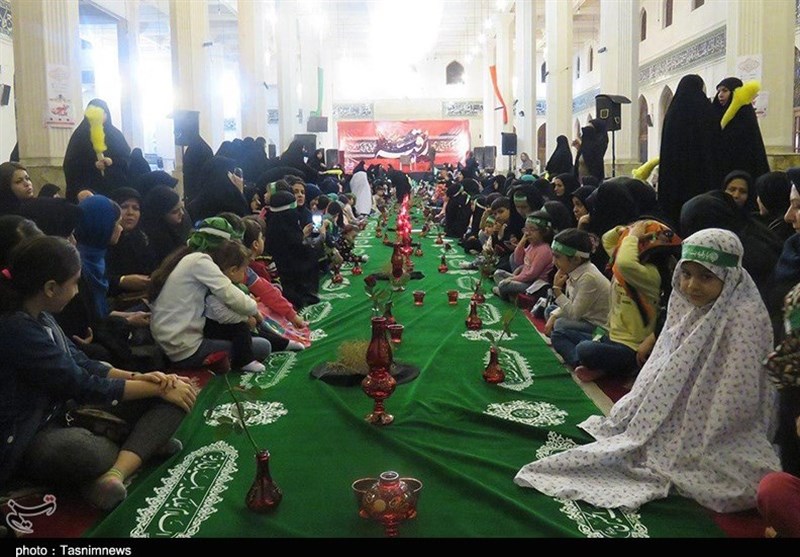 سفره حضرت رقیه در رشت