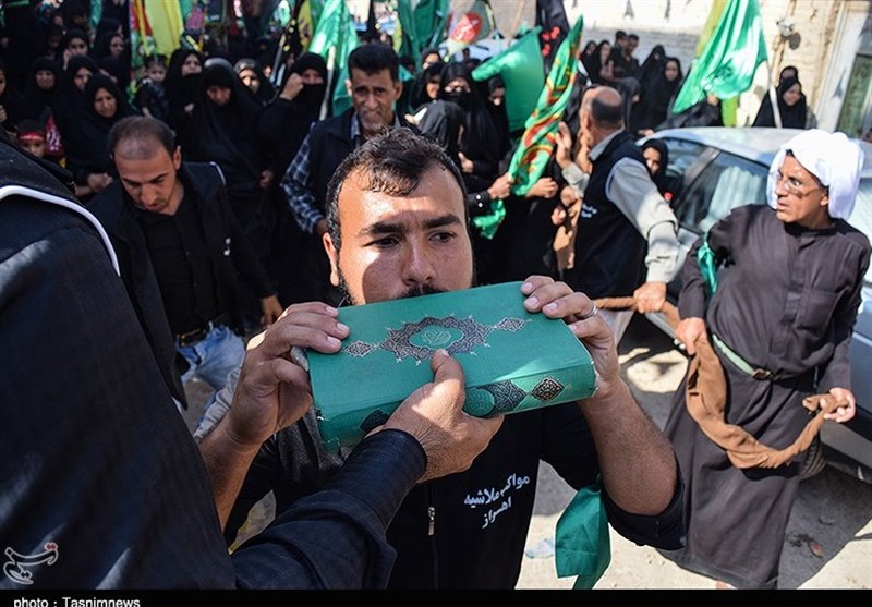 آغاز حرکت بزرگترین کاروان پیاده روی اربعینی حسینی کشور