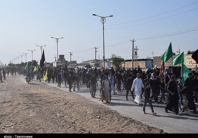 آغاز حرکت بزرگترین کاروان پیاده روی اربعینی حسینی کشور