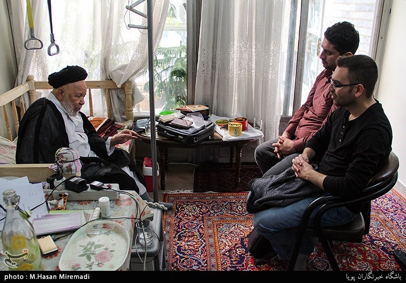 گفت و گو با آیت الله مطهری یزدی