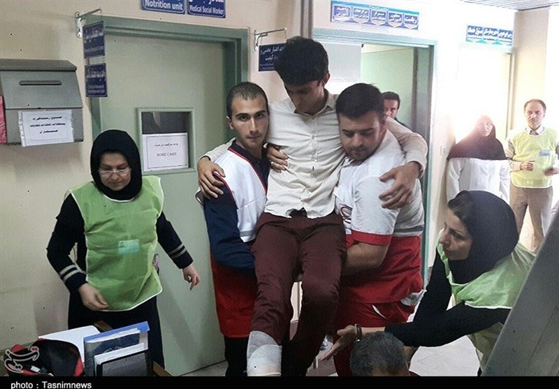 مانور امدادی در رشت