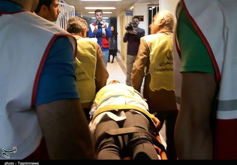 مانور امدادی در رشت