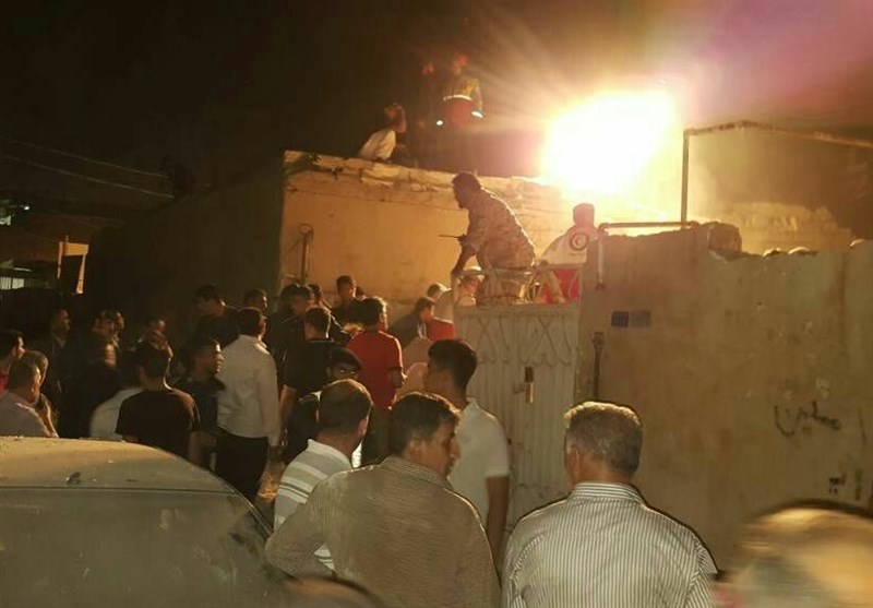 انفجار در منطقه منبع آب اهواز