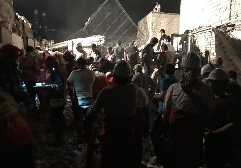 انفجار در منطقه منبع آب اهواز