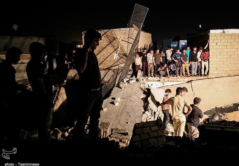 انفجار در منبع آب اهواز