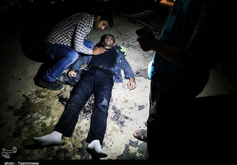 انفجار در منبع آب اهواز