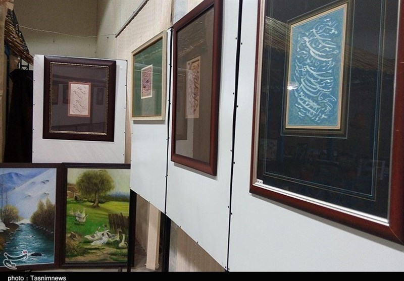 نمایشگاه خوشنویسی در رشت