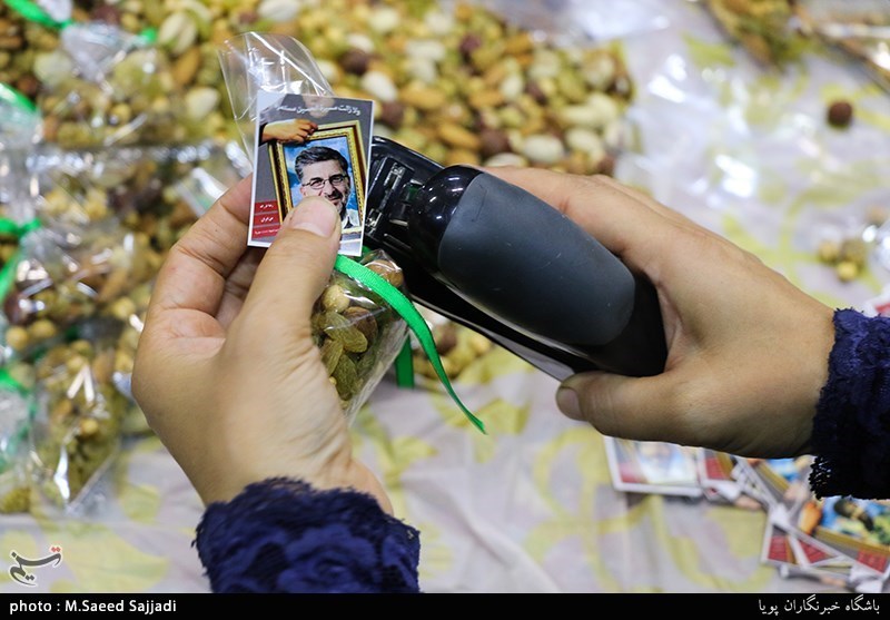 بسته بندی آجیل زائران کربلا