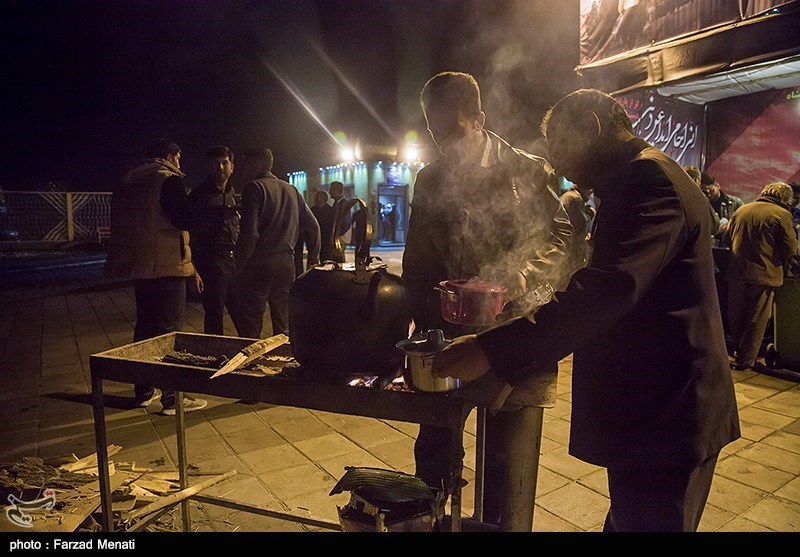 پذیرایی از زایران اربعین -کرمانشاه