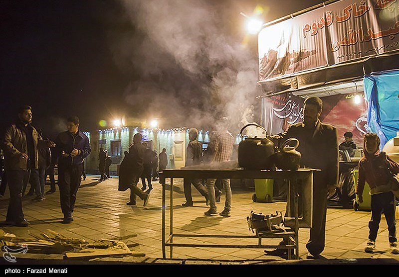 پذیرایی از زایران اربعین -کرمانشاه