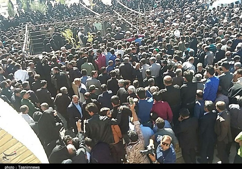 مراسم تشییع پدر سردار سلیمانی کرمان