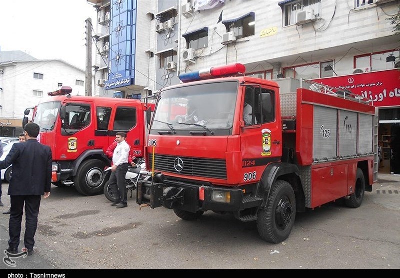 رژه خودرویی امدادی در رشت