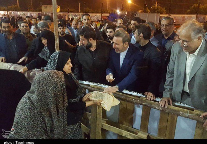 رئیس دفتر رئیس جمهور از مواکب مرز شلمچه بازدید کرد