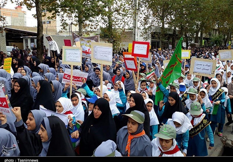 فریاد استکبارستیزی مردم استان گلستان به روایت تصویر