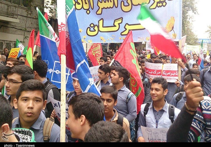 فریاد استکبارستیزی مردم استان گلستان به روایت تصویر