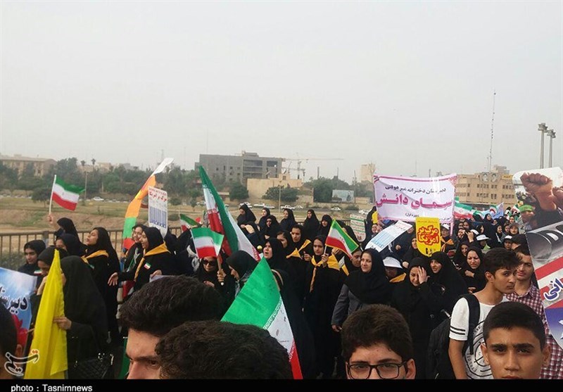 راهپیمایی 13 آبان/ اهواز