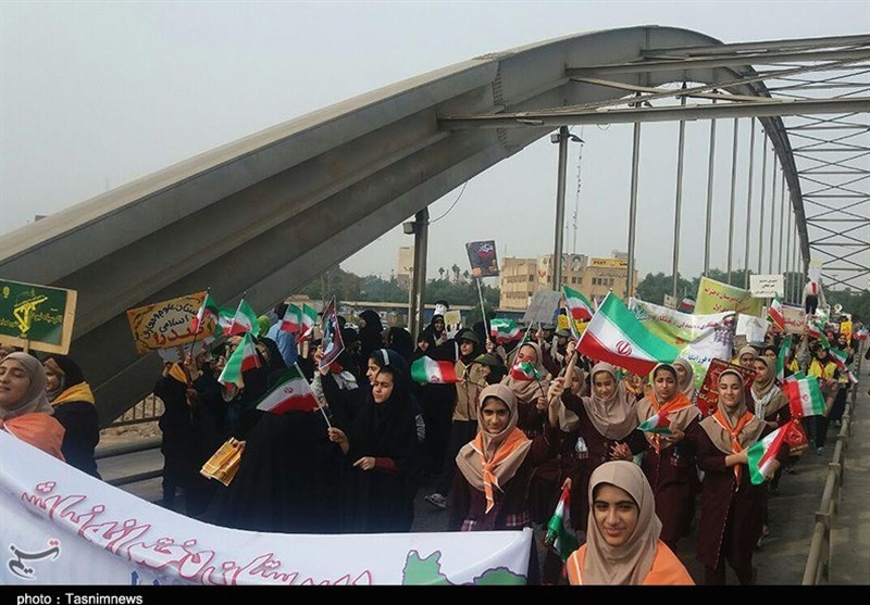 راهپیمایی 13 آبان/ اهواز