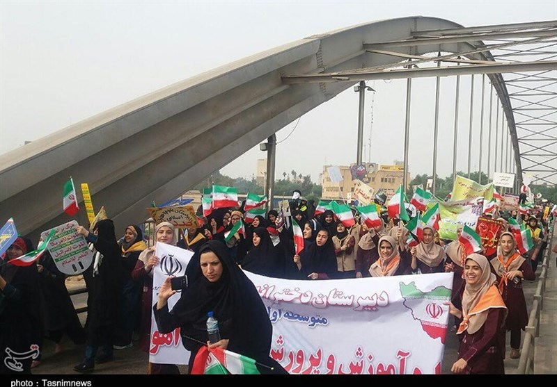 راهپیمایی 13 آبان/ اهواز