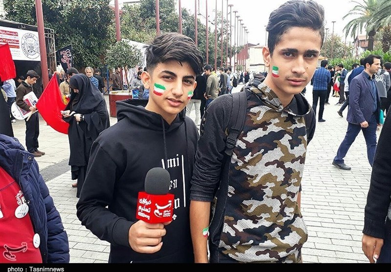 حضور حماسی گیلانیان در راهپیمایی روز ملی استکبارستیزی به‌روایت تصویر