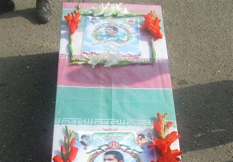 وداع با شهید تازه تفحص شده گیلانی