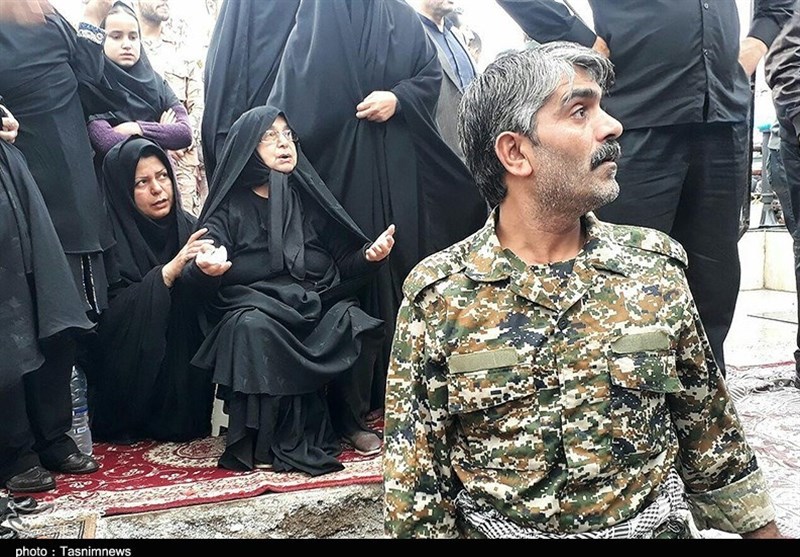 تشییع شهید میرحسینی در رشت